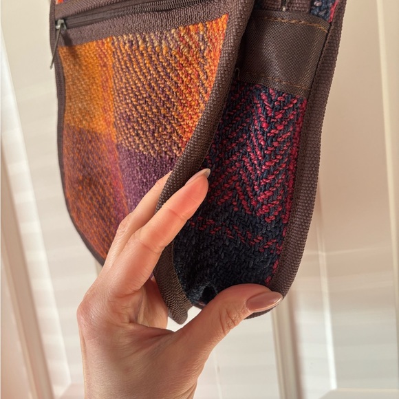 Woven Multicolor Stripe Crossbody Bag - Boho Shoulder Bag - Picture 10 of 10